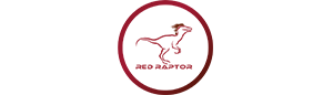 RED RAPTOR Logo KI unterstützt
